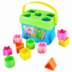 3X (JOLLYBABY megvilágosodás műanyag építőelemek alakja megfelelő gyermek U2W4