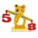 2X (Baby Balance Mérlegek Játékszámok Gyümölcs Intelligencia Bear Emoji Kids Puzz C2S7