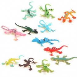 Gecko kis műanyag gyík Szimulációs valóságdekoráció Gyerekjátékok 12 P5P7