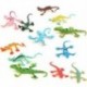 Gecko kis műanyag gyík Szimulációs valóságdekoráció Gyerekjátékok 12 D3E6
