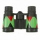 2X (SODIAL (R) ArmyGreen műanyag 10 x 30 mm-es távcső játék gyerek gyerekeknek Z2C8)