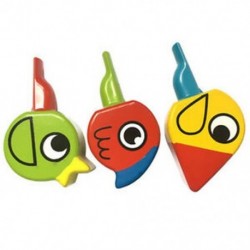 Fa állati madár síp gyerekek hangszer oktató síp játék O4P3