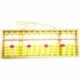 Kínai Abacus 13 oszlopos fafogas, nagy méretű, csúszásmentes Abacus Chinese Sorob G1Y9
