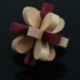 Fa kétszínű szilvazár lila zárak Logikai puzzle Burr rejtvények Brain T W1C5