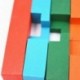 2X (Oktatási játék, 3D rejtvények) Fa Brain Teaser Intelligens játék Chi P4M5