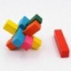 2X (Oktatási játék, 3D rejtvények) Fa Brain Teaser Intelligens játék Chi P4M5