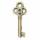 Szüreti fém öntött God Lock Key Puzzle játék Iq &amp  Eq Mind Brain Teaser Leves Játék X9X2