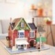 3X (3D-s fa kézzel készített DIY sztereo kirakós játék puzzle táblák gyerekeknek F5V5 puzzle játék