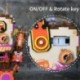 Robotime fa kézzel készített DIY összeállított modell zene doboz Steampunk lehet Rot U7R1