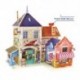 5X (3D-s fa kézzel készített DIY sztereo kirakós játék puzzle táblák gyerekeknek D9L3 puzzle játék