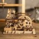 Robotime vicces márvány futás játék DIY vízkerekes alátét fából készült épület S7L6