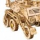 4X (Robotime lakberendezési figura, diy, fa miniatűr, kíváncsiság, Rover Solar R9P9