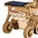 4X (Robotime lakberendezési figura, diy, fa miniatűr, kíváncsiság, Rover Solar R9P9