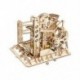 2X (Robotime Diy Lass Coaster Magic kreatív márvány futtatható játék, Fa modell Bu A4O7