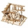 2X (Robotime Coaster Magic, kreatív márvány futtatható játék, Ki U5O5 épület Faház