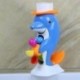 Gyerekek fürdõfürdõ játékok Aranyos delfin játékok Dolphin vízkerék Turn Music X6A2