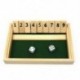2X (Digitális 2 játékos társasjátékok Shut the Box Club italjáték Entertainm W8U2