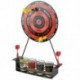 Mini italos játék Dart Shot Party játékok Rulett bár játék 4 Glass Cup Q8F2-vel