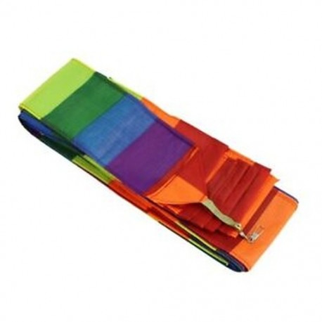 Super Nylon Stunt Kite farok szivárvány vonal sárkány kiegészítő gyerekjáték U3B3