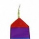 Super Nylon Stunt Kite farok szivárvány vonal sárkány kiegészítő gyerekjáték U3B3