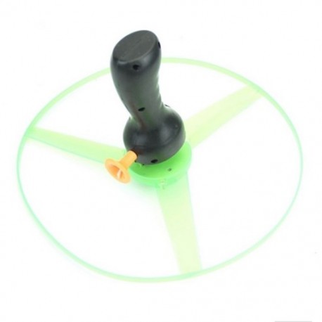 1X (Villanófényű villogó repülő csészealj LED műanyag gyerekeknek UFO Spin T T5U9