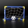Beltéri mini összecsukható futball-labda gólcímző háló   szivattyú Kids Sport I2O1