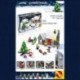 JJRC1002 Christmas Village Mikulás fa ló vicces építőelemek F F4O2