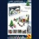 JJRC1002 Christmas Village Mikulás fa ló vicces építőelemek F X8R6