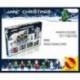 2X (JJRC1002 Christmas Village Mikulás fa ló vicces épületblokk B7L6