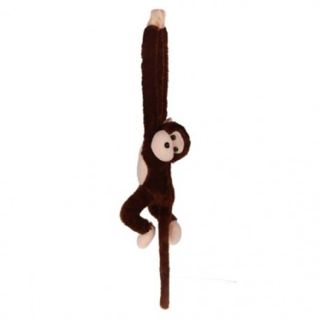 6X (Aranyos Screech Gibbon Monkey Plüss Babajáték Hangok - Gyerekeknek Ajándék P1P6