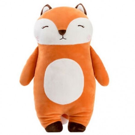 4X (lágy töltött játékok, eredetiség, álló testtartás, róka, plüss játékok, párna Lin W8T6
