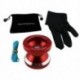 MAGICYOYO N8 szuper profi YoYo   húr   ingyenes táska   ingyenes kesztyű (piros) S6X8