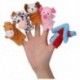 4X (Régi MacDonald Farm Animals Finger babák, gyermekek, inkább játékok, 10db F8A3)