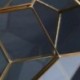 4X (üveg Pentagon geometriai terrárium tartály ablakpárkány dekoráció virág PoF1J9