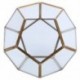 3X (üveg Pentagon geometriai terrárium tartály ablakpárkány dekoráció virág Po C1B3