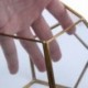 3X (üveg Pentagon geometriai terrárium tartály ablakpárkány dekoráció virág Po C1B3