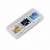 Tiszta 6 az 1-es játékkártya-tároló tokban a Nintendo 3DS XL LL ND K4K2-hez