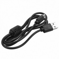 1X (csere USB szinkron töltő kábel a PS3 vezérlőhöz, fekete Q6I3)