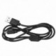 1X (csere USB szinkron töltő kábel a PS3 vezérlőhöz, fekete Q6I3)