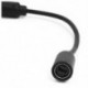 1X (Új prémium xbox 360 USB-átmeneti kábel - fekete M9K4)