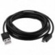 3 m-es micro-USB kábel-töltő 10FT-es kábel, öntse a PS4 Xbox One manetét Y2F4
