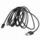3 m-es micro-USB kábel-töltő 10FT-es kábel, öntse a PS4 Xbox One manetét Y2F4