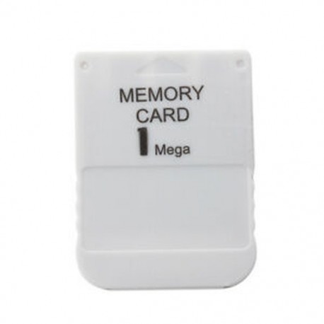 2X (Fehér 1 MB 1 MB memóriakártya-bot a Playstation 1-hez. Egy PS1 PSX játék K7R9)
