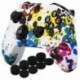 Szilikon borító bőr tok nyomtatása az Xbox One S / X vezérlő x 1 (Graffiti) O8O3-hoz