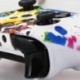 Szilikon borító bőr tok nyomtatása az Xbox One S / X vezérlő x 1 (Graffiti) H6D5-hez