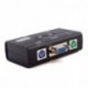 2 Port PS/2 Manual VGA KVM Switch Box egér billenytűzethez Monitor Computer
