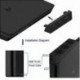 2X (PS4 vékony hűtőventilátor-konzol hűtő intelligens termosztát esetén 3 Ventilátorok az S I2N1 rendszert
