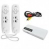 Data USB vezeték nélküli retro videojáték-konzol, beépített 620 Classic 8 bites játék D3I9