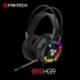 1X (FANTECH HG19 Pro Gaming Headset 3,5 mm-es vezetékes fejhallgató Rgb Gaming Headset D8R3)