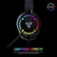 1X (FANTECH HG19 Pro Gaming Headset 3,5 mm-es vezetékes fejhallgató Rgb Gaming Headset D8R3)